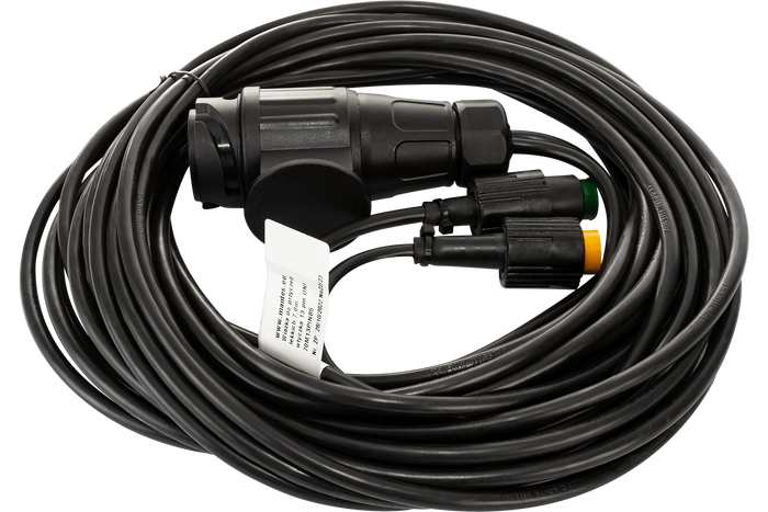 ASPÖCK baklykter + MANTES sele 7m 13-PIN