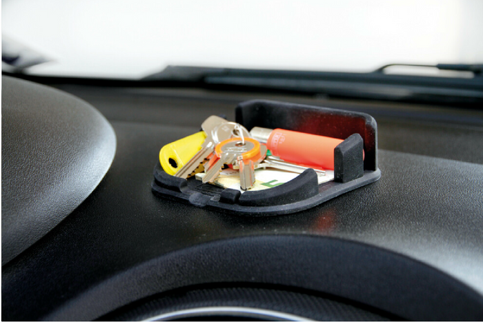 Telefonmatte LAMP Phone-Mat silikonorganisator/bilholder 110x110mm