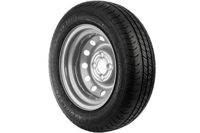 Komplett hjul DEKK LINGLONG 165/70 R13 79N FELG UNITRAILER 4Jx13"H2 4x100 ET:30