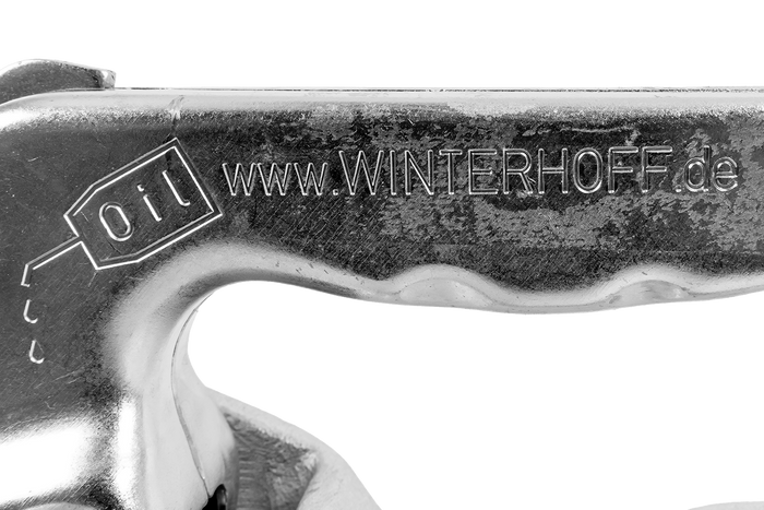 WINTERHOFF WW 350-RB-K1414 kulekobling for 3500 kg tilhenger med 50 mm rørdrag, støpejern