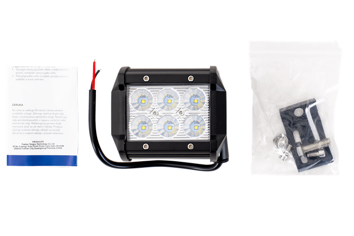 LED-arbeidslampereflektor TT TECHNOLOGY TT.28018F 6xLED 1300lm