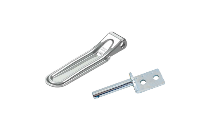 Sidehengsel med håndtak STEELPRESS ZW-01.270A+UZ-01B komplett tilhengersidemontering