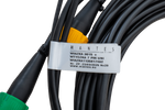 MANTES elektrisk installasjon, tilhengersele, 5m, 7-PIN støpsel, 2x 5-PIN bajonetter