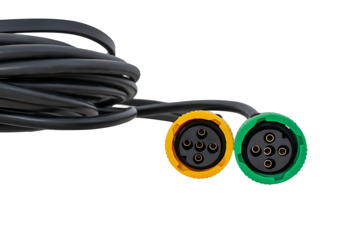 Lyssett: DOBPLAST DPT35 baklykter + ASPÖCK FLEXIPOINT I sidemarkeringslys + MANTES 5,2m 13-pinners ledningsnett