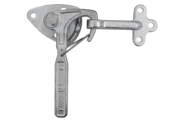 Høyre sidekobling med WINTERHOFF WV 20-R + WVG 20-A feste, komplett tilhengersidelukking