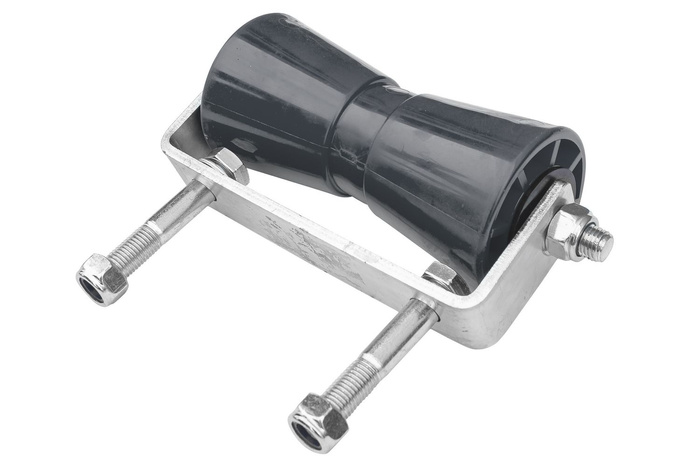 Grå kjølbunnrull med feste - RDZ