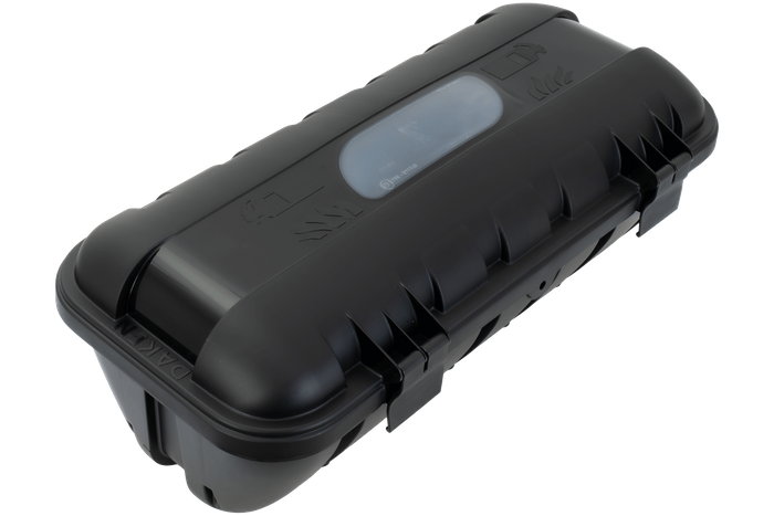 Brannslukningsboks 6kg DAKEN 82501 STRIKE 600x287x220mm svart