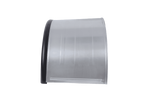 Dobbelskjerm for tilhenger 17,5-19,5" DOMAR DK7140 hjulbue 1000/500 mm metall med gummikant