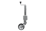 UNITRAILER automatisk støttehjul med håndtak 400 kg 60 mm 470-785 mm