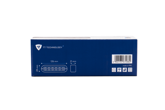 TT Technology TT.173-6 LED strobe varsellampe, oransje