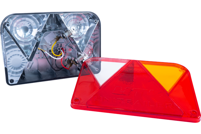 DOBPLAST DPT35 baklykt, 5 funksjoner, høyre