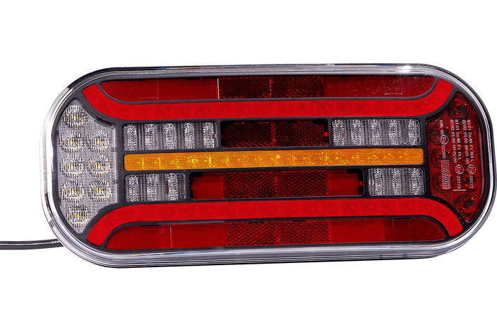 FRISTOM FT-600 LED baklykt, 6 funksjoner, høyre