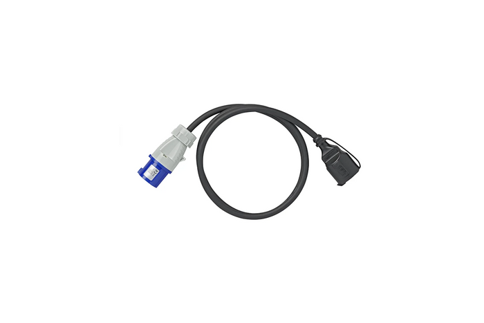 Adapter med CEE-plugg og stikkontakt med jordkontakt 16A 230V ProPlus 373530DE kabel 150cm