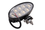 LED-arbeidslampereflektor TT TECHNOLOGY SVART TT.13417 160xLED 8900lm oval