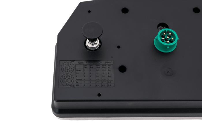 Baklys FRISTOM FT-372 LED 6 funksjoner høyre