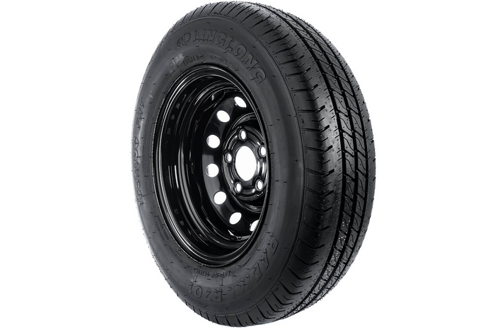 Forsterket tilhengerhjul LINGLONG DEKK 165/80 R13C 96/94N UNITRAILER FELG svart 4,5Jx13"H2 5x112 ET:30