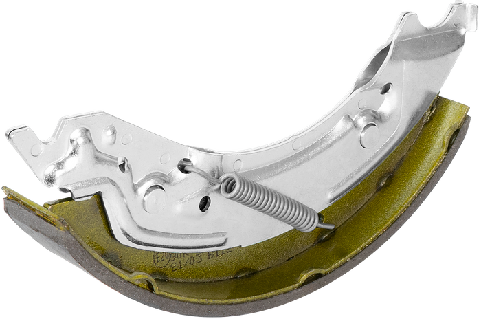 Bremsesko for KNOTT 250x40 aksler med et sett fjærer, med en strammer