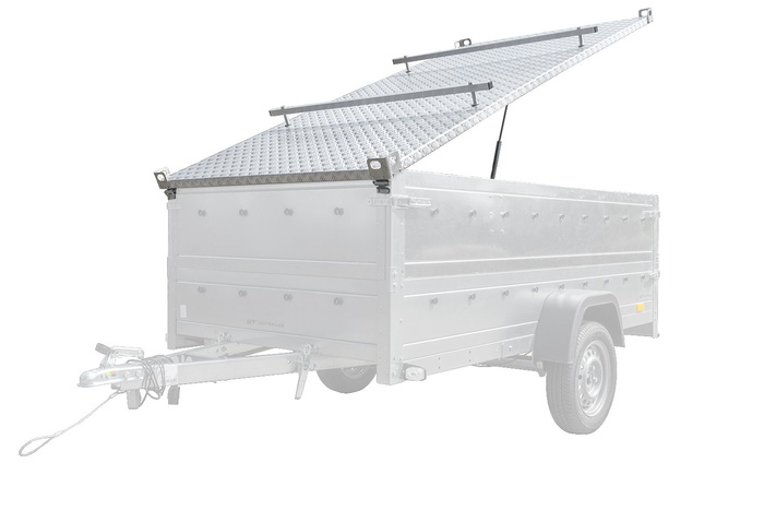 UNITRAILER HAGETRAILER 264 KIPP tilhengertrekk med sylindere / nøkkellås