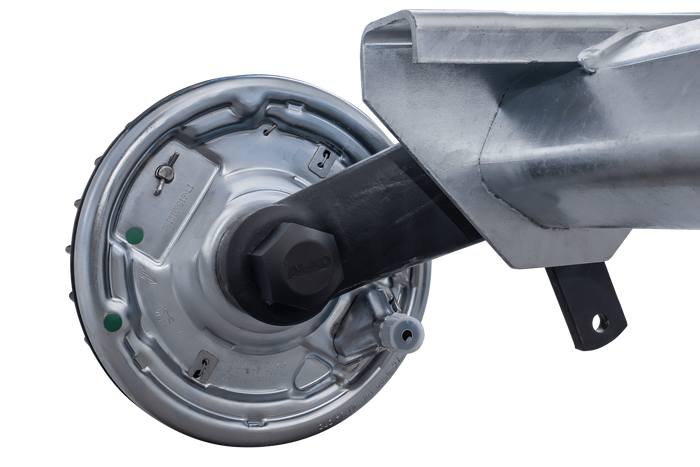 AL-KO EURO bremseaksel for tilhenger / bergingsbil 1800kg 1300mm 1800mm 5x112