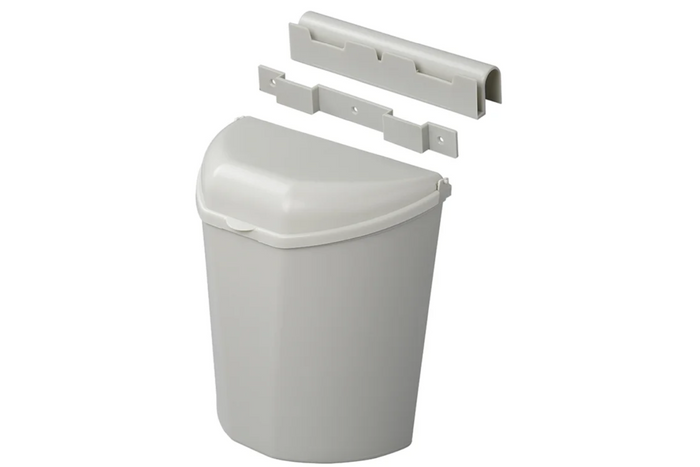 ProPlus 370402 avfallsbeholder med lokk for tilhengere, campingvogner, 6 l