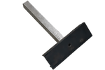 UTLØPSUNITILHENGER flat sidestøtte, lengde 30 cm, høyde 40 cm, for båthenger, GRÅ
