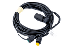 MANTES elektrisk installasjonskabel for tilhenger 4,5 m 7-PIN STYKKE BAYONETT 2x5PIN