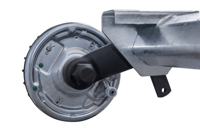 AL-KO EURO bremseaksel for tilhenger / bergingsbil 1800kg 1750mm 2250mm 5x112