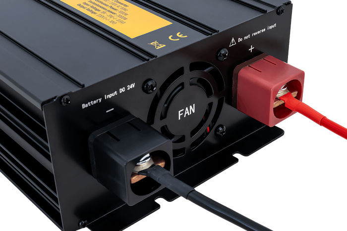 Spenningsomformer 24V/230V (1000/2000W) KAMAR E1927