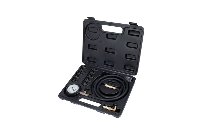 YATO YT-73031 oljetrykksmåler, sett med 12 deler.