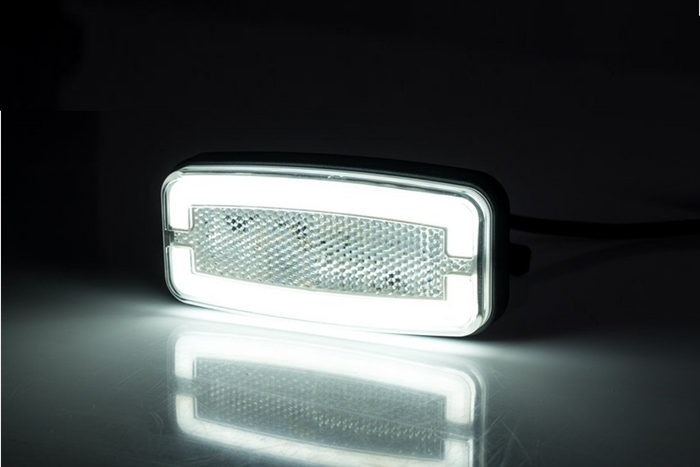HORPOL LD 2761 LED-markeringslampe, universal hvit