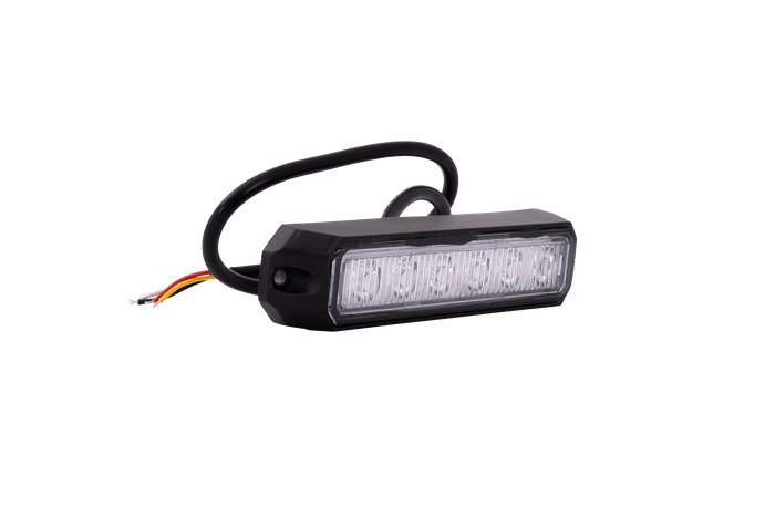 TT Technology TT.173-6 LED strobe varsellampe, oransje