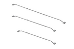 Flat presenningsfeste for ProPlus-tilhenger 340918V01 justerbar 152–220 cm