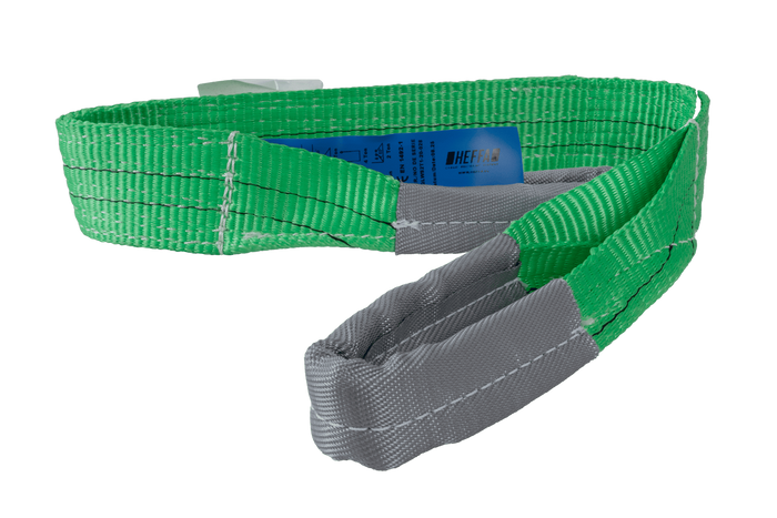 HEFFA kranbelte 1m/60mm/2t med løkker