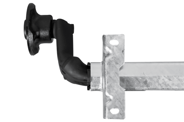 AL-KO OPTIMA ubremset aksel for tilhenger 750kg 1300mm 1730mm 4x100