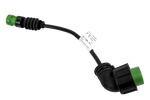 Bajonettadapter 5-pinners / vinklet kontakt ASS2 7-pinners ASPÖCK høyre adapter