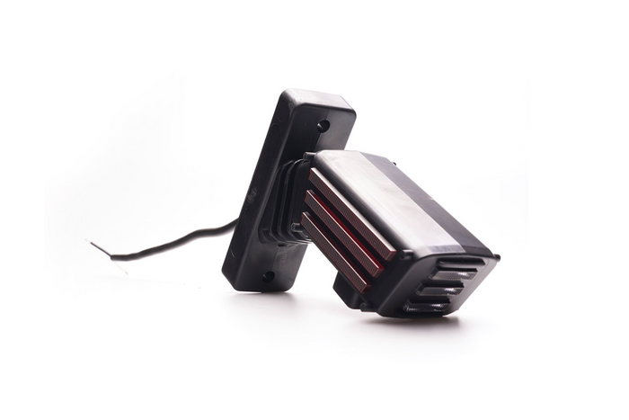 WAŚ 2550P W297.3.1 SPOT LED høyre markeringslykt på kort arm