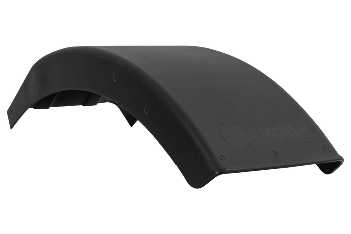 Halvskjerm for tilhenger DOMAR DR1012202 hjulbue 384/200mm venstre