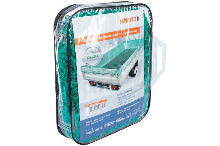 Sikkerhetsnett med KNOTT 2000x2500 gummi