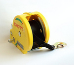 450 KG vinsj med KNOTT belte, gult kapsel