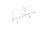 ProPlus 330238 sykkelstativadapter for tilhengerfeste for 760 mm campingvogntrekk