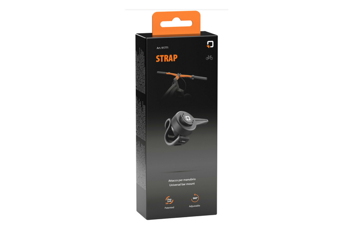 Telefonholder LAMPE Strap-feste for styre