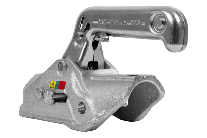 WINTERHOFF WW 30-D3-K1212 kulekobling for 3000 kg tilhenger med 50-51 mm rørdrag, støpejern
