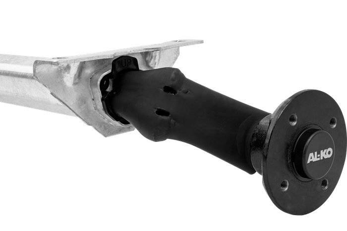 AL-KO OPTIMA ubremset aksel for tilhenger 750kg 1400mm 1710mm 4x100