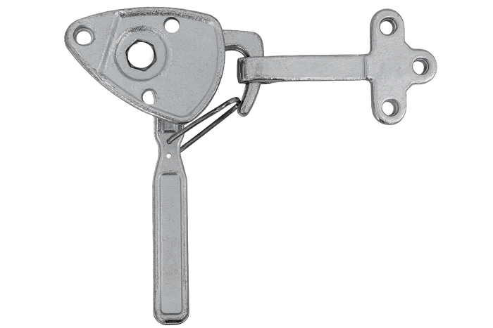 Venstre sidekobling med WINTERHOFF WV 20-L + WVG 20-A feste, komplett tilhengersidelukking