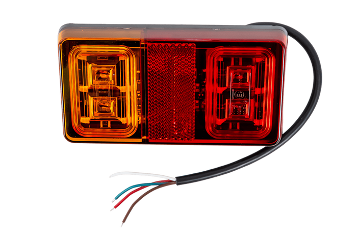 Baklys TT TECHNOLOGY TT.12029 LED 4 funksjoner universal