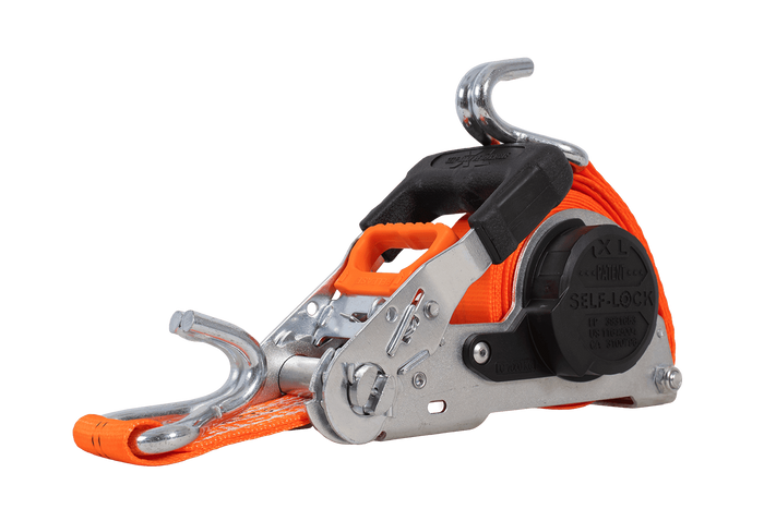 FASTY automatisk inntrekkbart transportbånd 5m/35mm/1t oransje