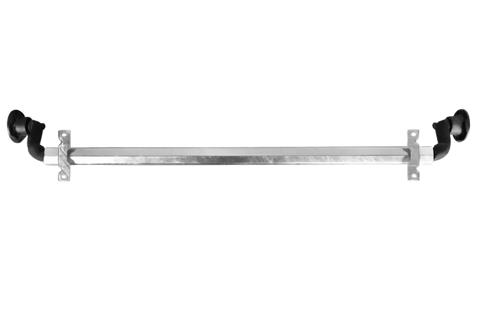 AL-KO OPTIMA ubremset aksel for tilhenger 750kg 1350mm 1840mm 4x100