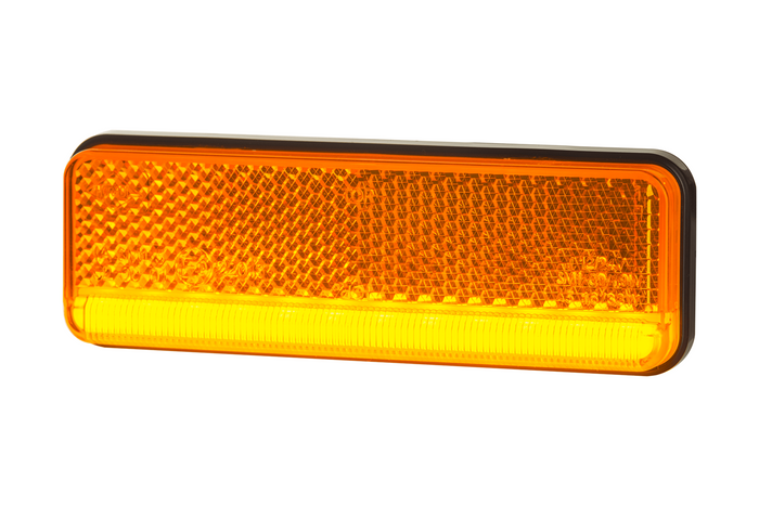 HORPOL LD 2435 LED-markeringslampe, oransje, universal, SLIM