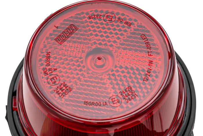 FRISTOM FT-059 LED rød universalmarkeringslykt med vinkelfeste