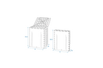 ProPlus 370408 sammenleggbar campingavfallsbeholder, kapasitet 30 l